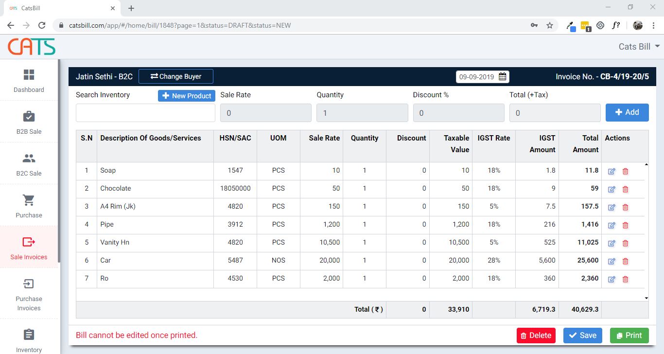 B2B and B2C Page